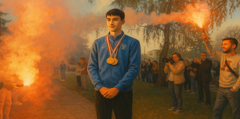 Europsko zlato iz Prištine – Oscar Kovačić prvak Europe u taekwondou | hrvati.eu